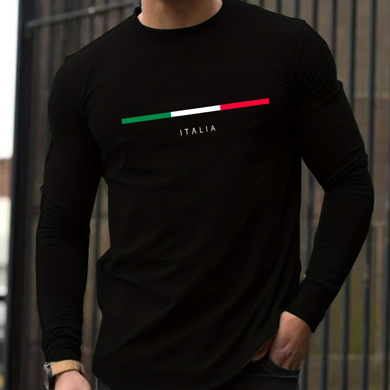 Men'S Fashion T Shirts - 100% puur katoen, heren T-shirt met