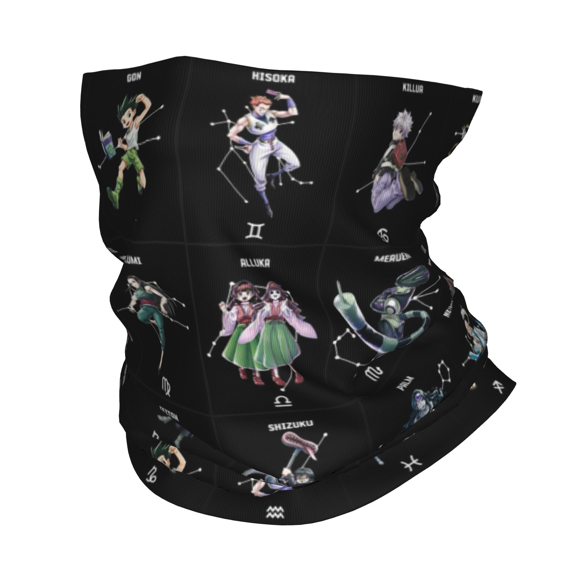 Men'S Fashion X - Anime Hunter X Hunter: bandana, nekwarmer,