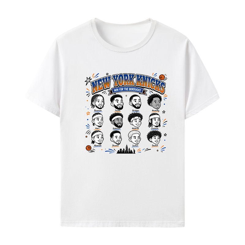 New York Knicks Lineup T-shirt - Men'S Fashion New York recensie en prijs