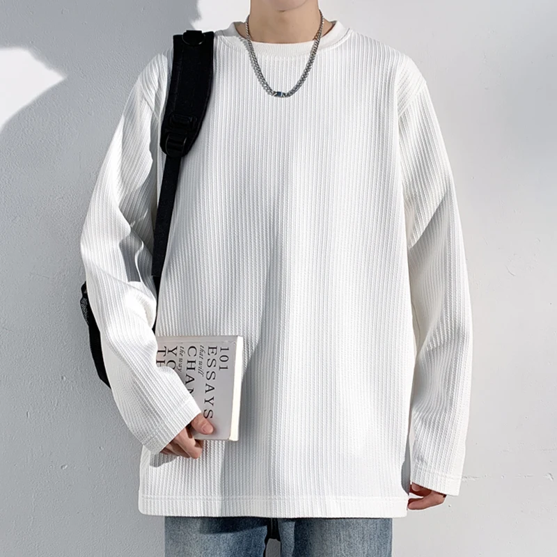 Heren T-shirt met geribbelde s - Men'S Fashion T Shirts recensie en prijs