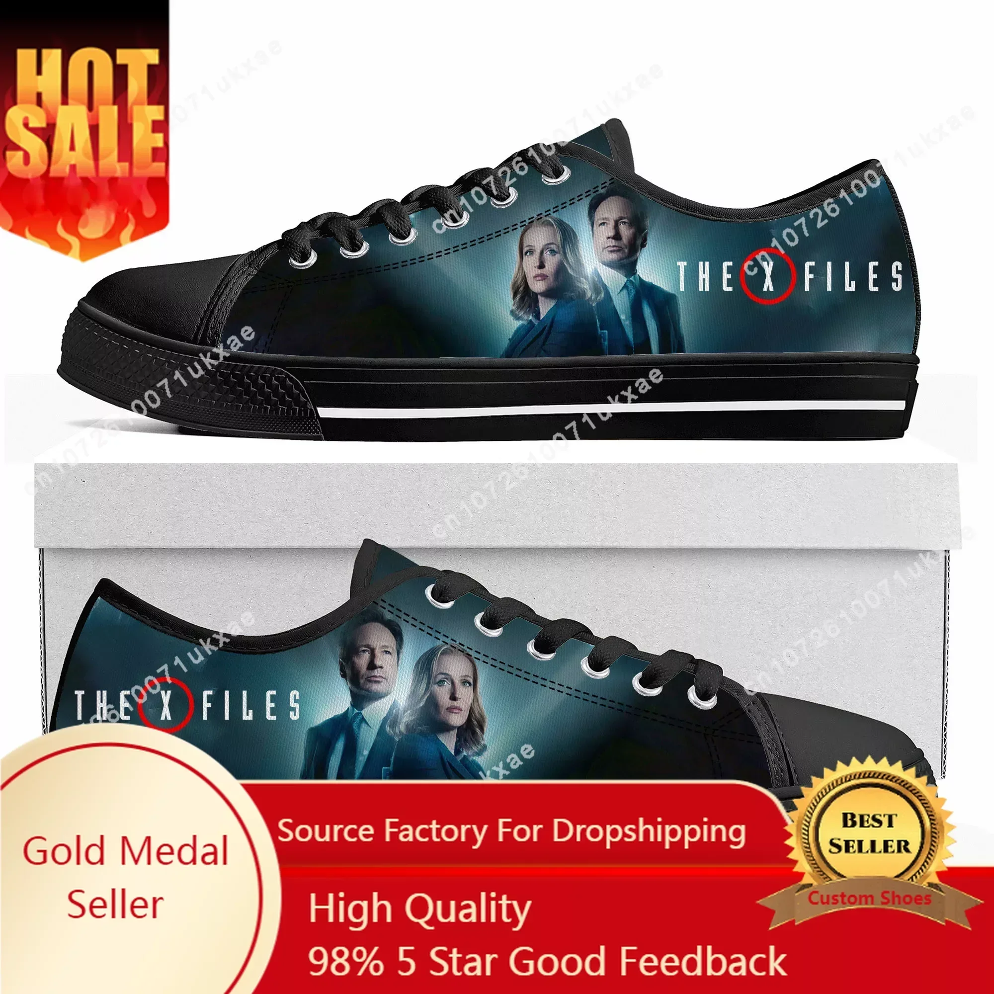 De X Files lage sneakers voor  - Men'S Fashion X recensie en prijs
