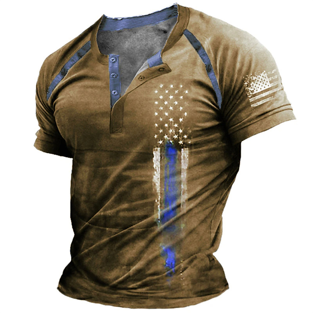 Grappige 3D Amerikaanse vlag p - Mens Fashion Clothes recensie en prijs