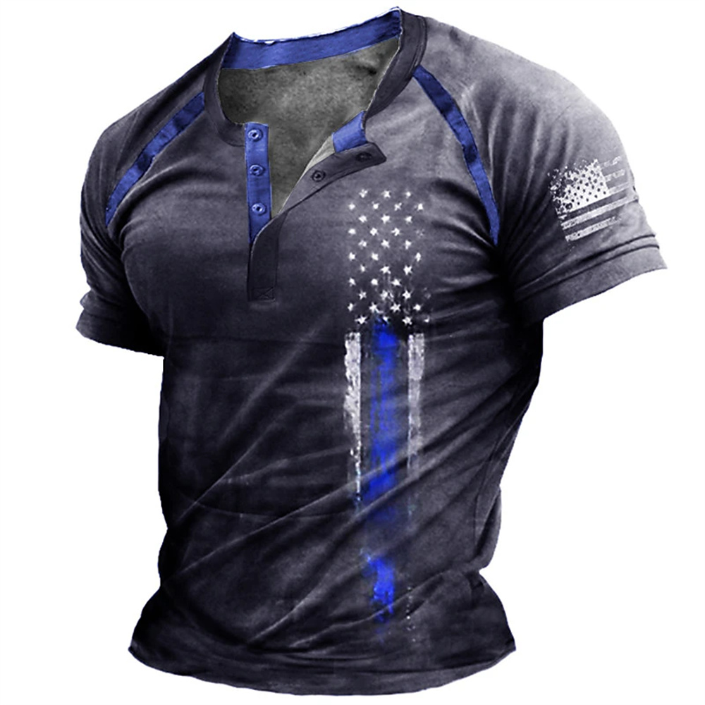 Grappige 3D Amerikaanse vlag p - Mens Fashion Clothes recensie en prijs