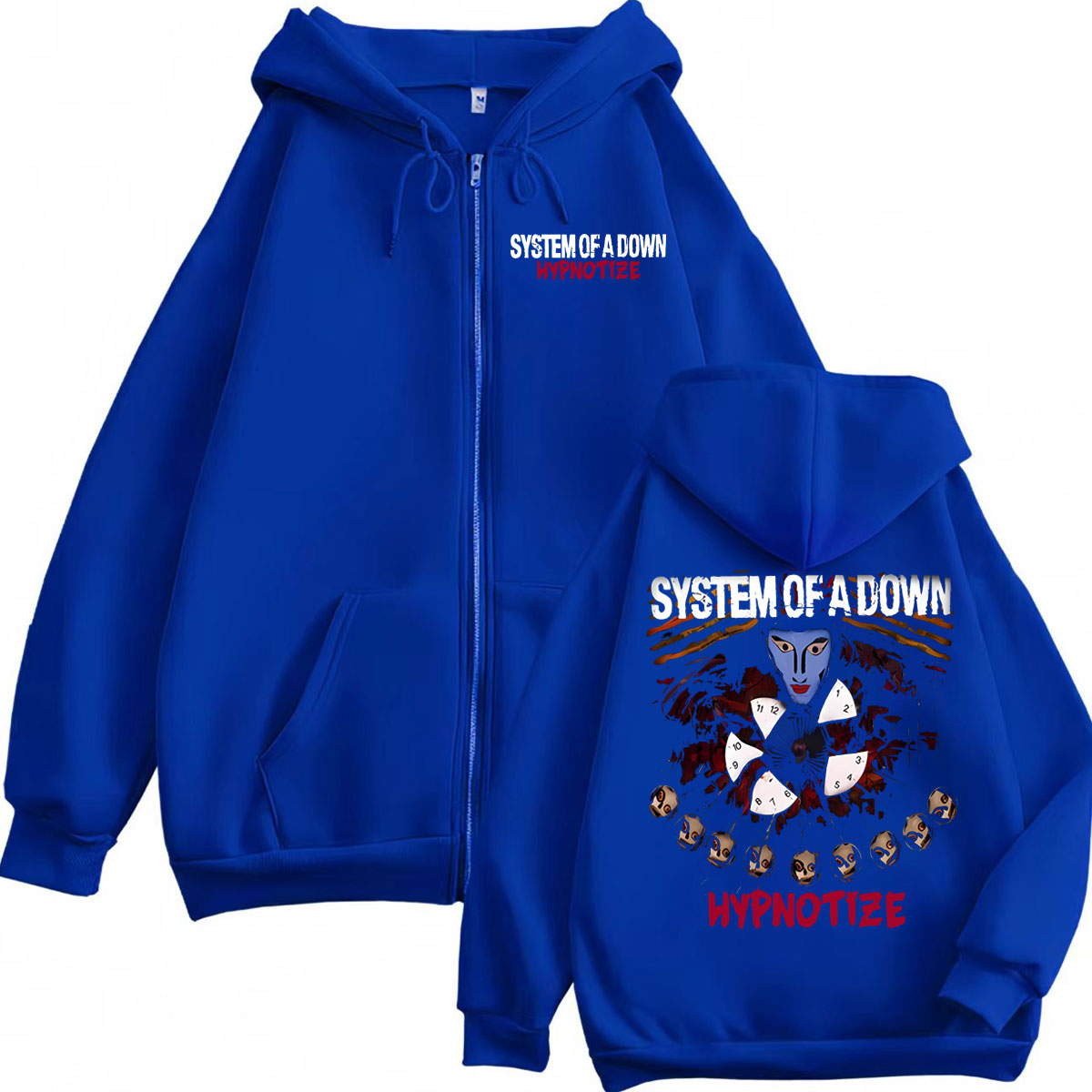 Rock Band System of A Down Hyp - Mens Fashion Zip Up Hoodies recensie en prijs