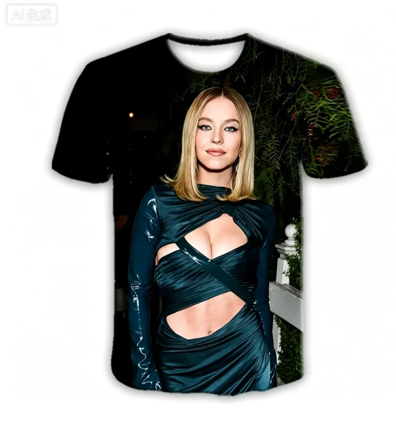 3D-geprinte casual T-shirts 
