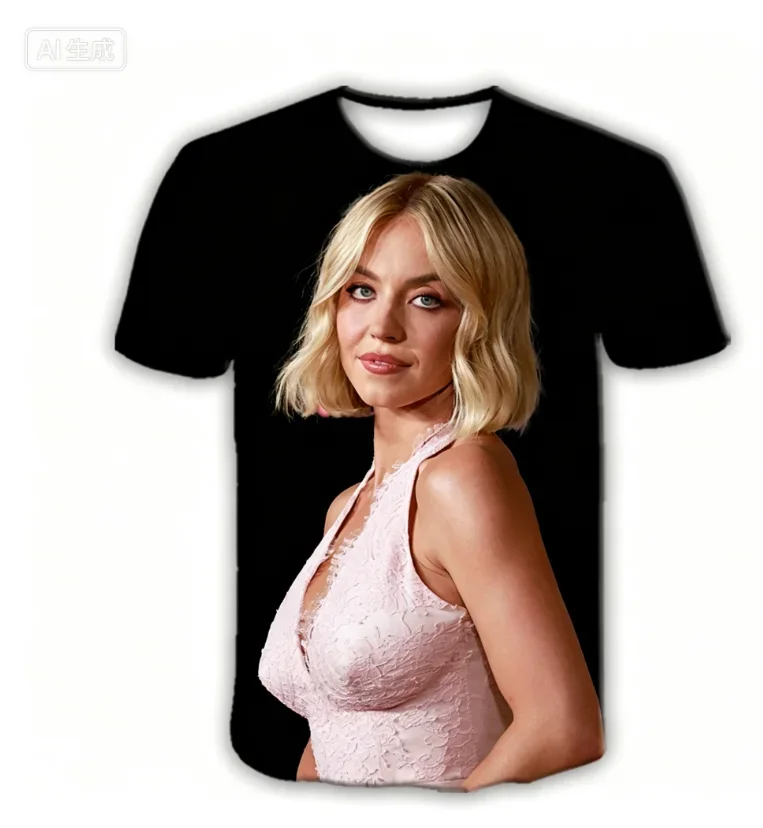 3D-geprinte casual T-shirts 