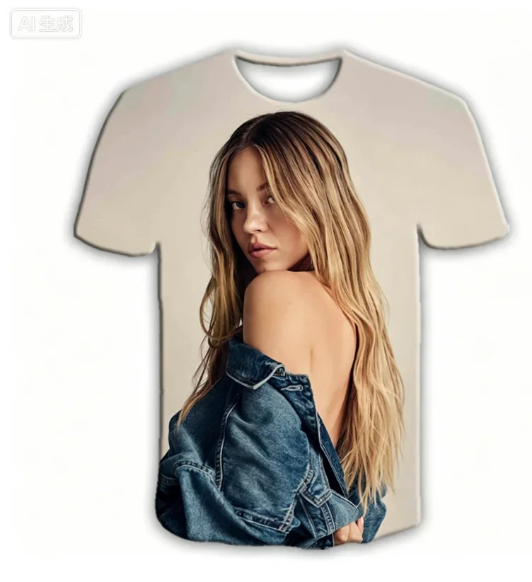 3D-geprinte casual T-shirts 