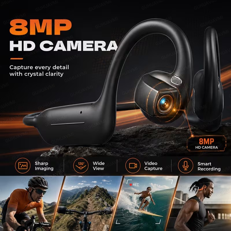 Nieuwe Dames 8MP Camera Oordop - Men'S Fashion Videos recensie en prijs
