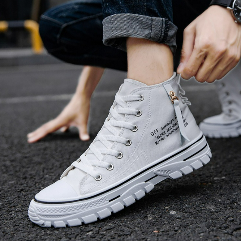 Mannen Schoenen Hoge Canvas Sc - Mens Fashion Trainers recensie en prijs